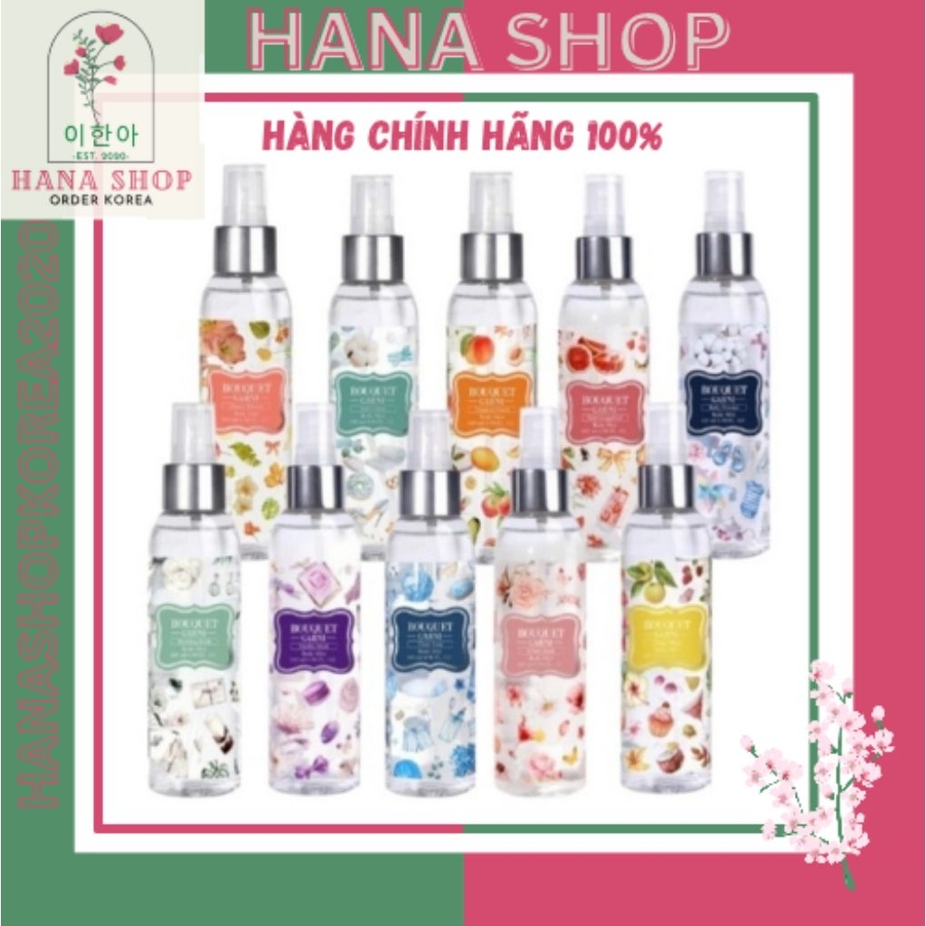 Xịt thơm toàn thân Bouquet Garni Body Mist 145ml