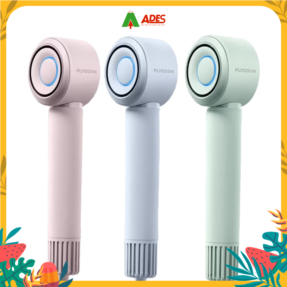 ✔️Máy Sấy Tóc Siêu Tốc Flyco FH6371 Sức Gió Siêu Bão Mang Theo 200tr Anion Kết Hợp Công Nghệ Sấy Lạn