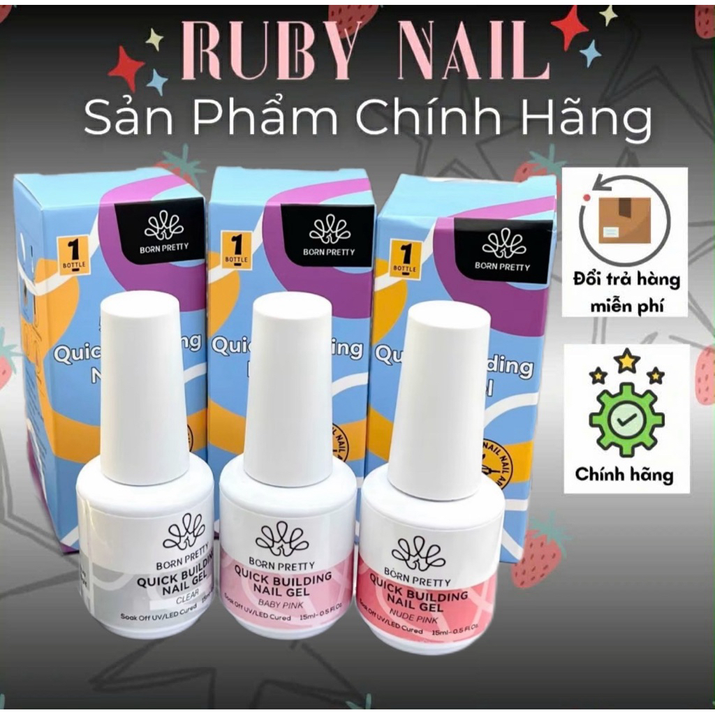 BUILDING GEL biab 3 màu