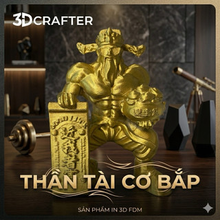 [CHÍNH HÃNG] - Thần Tài Cơ Bắp 12cm