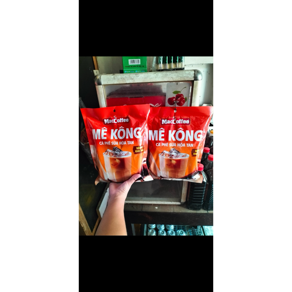 40 GÓI CÀ PHÊ SỮA ĐÁ MÊ KÔNG MACCOFFEE