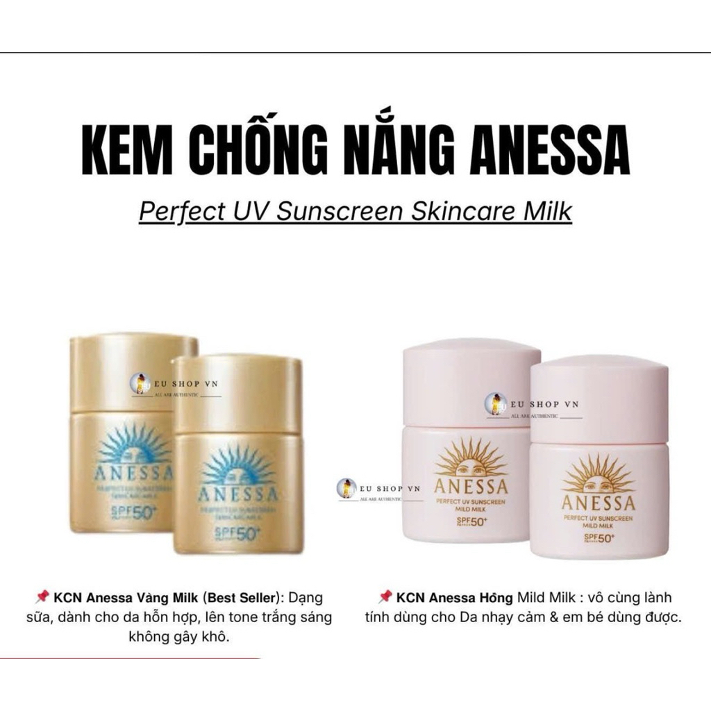 Chống Nắng Annessa Dưỡng Da Nâng SPF50+ PA++++