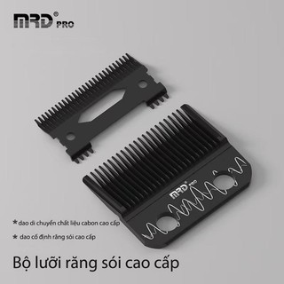 Lưỡi tông đơ cắt tóc XPRO răng sói,Bộ Lưỡi Tông Đơ Mạ DLC cao cấp,Chất liệu thép 9cr18