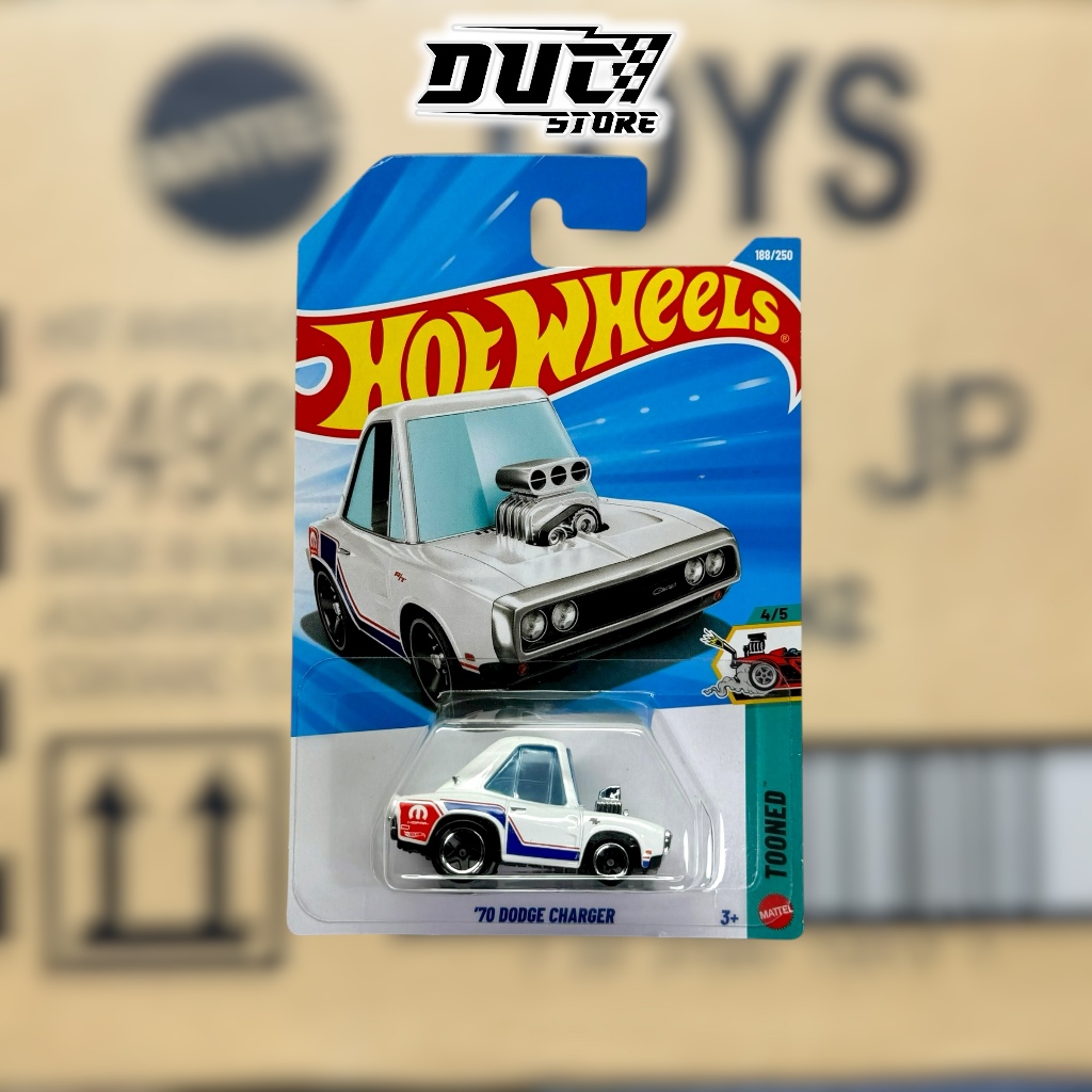 ducstore Xe mô hình JJK26 Hot Wheels 70 Dodge Charger - basic J case 2026