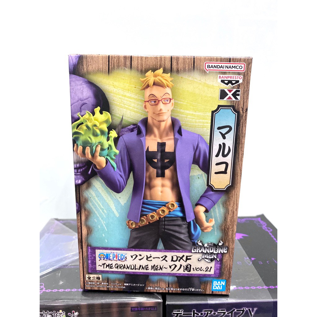 Mô hình Marco One piece DXF wano Luffy boa chopper lucci shank marco trang trí Pc laptop