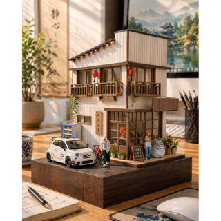 KIT DIORAMA NHÀ PHỐ HIỆN ĐẠI No1 (CHƯA LẮP RÁP)