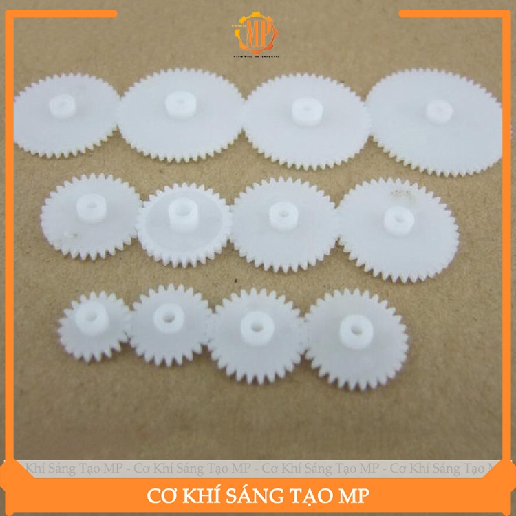 Bộ 12 Bánh Răng Các Loại - Bánh Răng DIY Các Loại - Gói Bánh Răng Một Lớp Trục Chính, Bánh Răng DIY