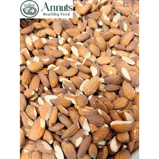 Hạnh nhân Annuts vỡ đã sơ chế sạch nấu sữa hạt, hạnh nhân Mỹ giấy tờ đầy đủ nguyên sấy ăn trực tiếp