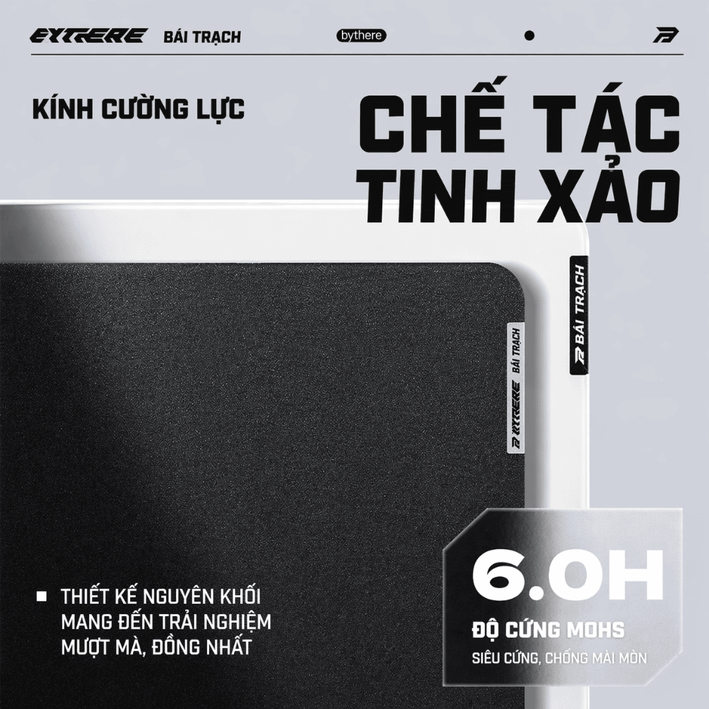Pad Kính Gaming Bythere TGF1 FPS Esports – Kính Cường Lực Siêu Mượt, Tối Ưu Valorant CS2 Apex | BigBuy360 - bigbuy360.vn