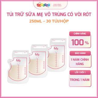Túi trữ sữa mẹ vô trùng có vòi rót tiện lợi Fatz Baby StoreBag 2 (250mL – 30 túi/hộp)