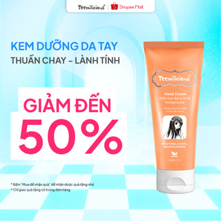 [DATE 12/2026] Kem Dưỡng Da Tay Teenilicious Hand Cream With Acai Berry Oil & Pomegranate Giúp Dưỡng Ẩm, Mềm Mịn Da 60g