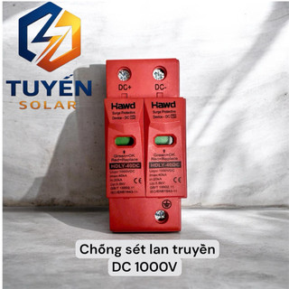 Chống sét lan truyền HAWD DC 1000V - 40kA. HAWD AC 1pha - 3 pha  - 40kA Thiết bị cắt sét lan truyền