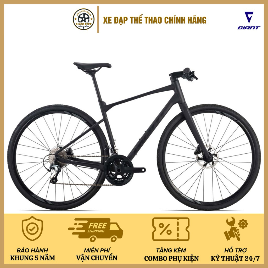 Xe đạp GIANT REVOLT F1 2026 - Khung Aluxx cao cấp, Group Shimano Tiagra 2x10