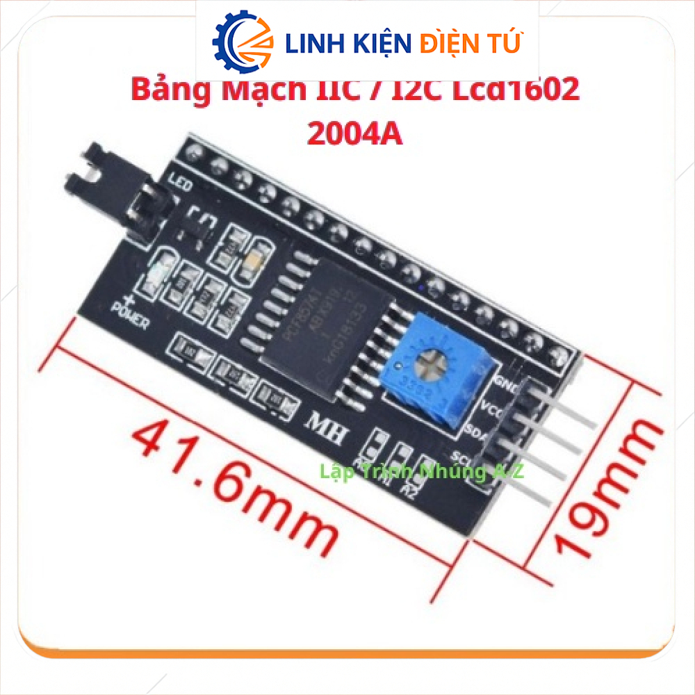 [Linh Kiện Điện Tử][115] Bảng Mạch IIC / I2C Lcd1602 2004A