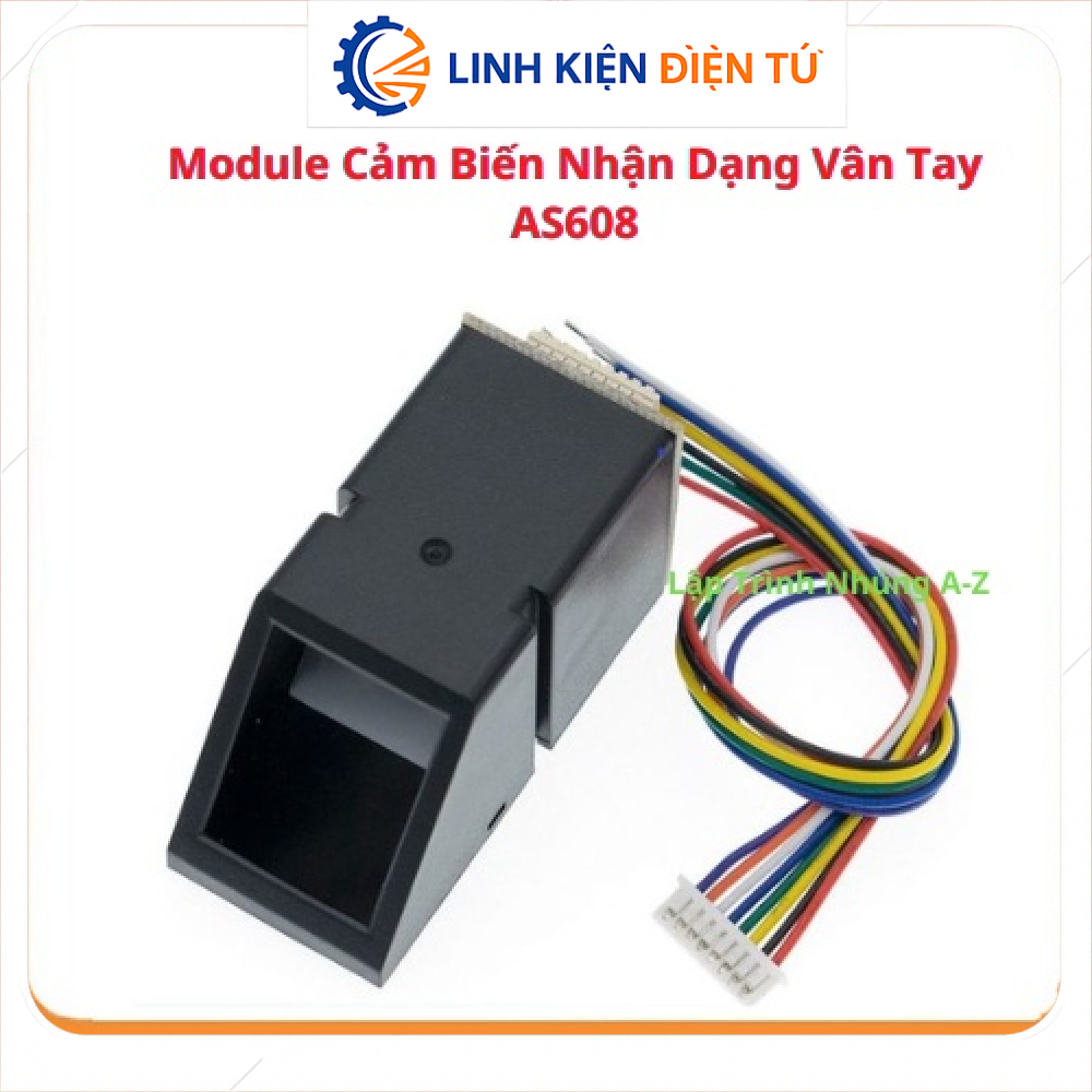 [Linh Kiện Điện Tử][116] Module Cảm Biến Nhận Dạng Vân Tay AS608