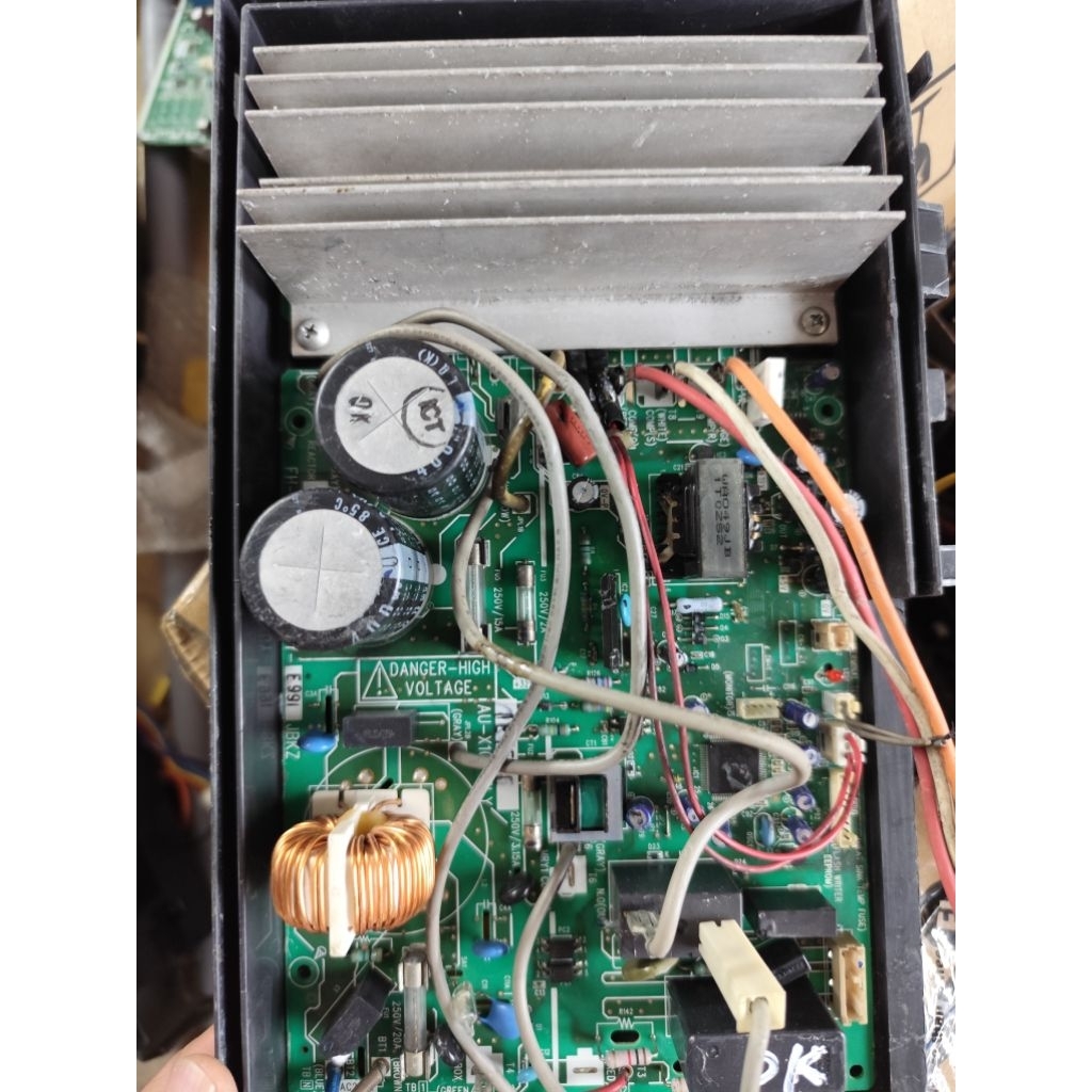 bo mạch giàn nóng máy lạnh sharp gas 22, 410 1-1.5hp