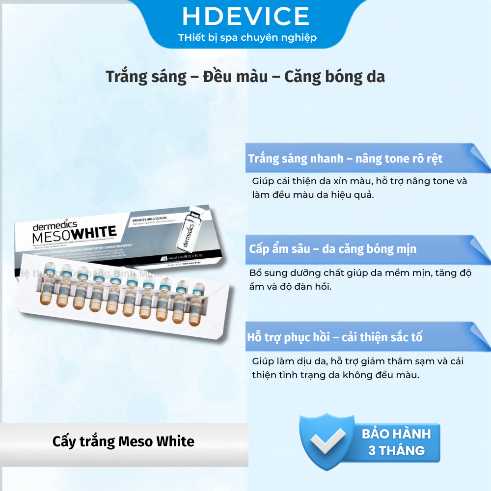 [CHÍNH HÃNG]Phấn Cấy Hàn Quốc Meso WHITE HDEVICE