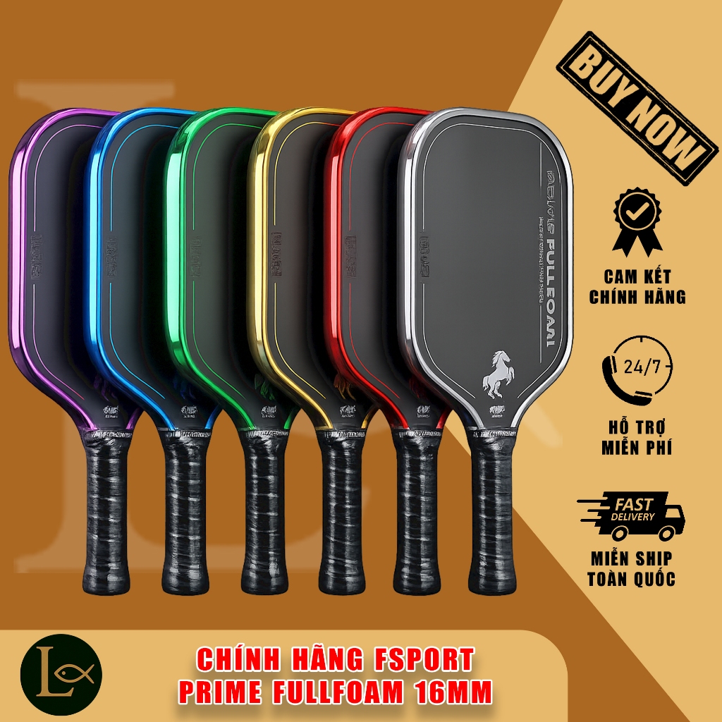 (Chính Hãng) Vợt Fsports Prime FullFoam - Trợ Lực Tối Đa, Bắt Nhịp Tốc Độ, Nâng Trình Cú Đánh