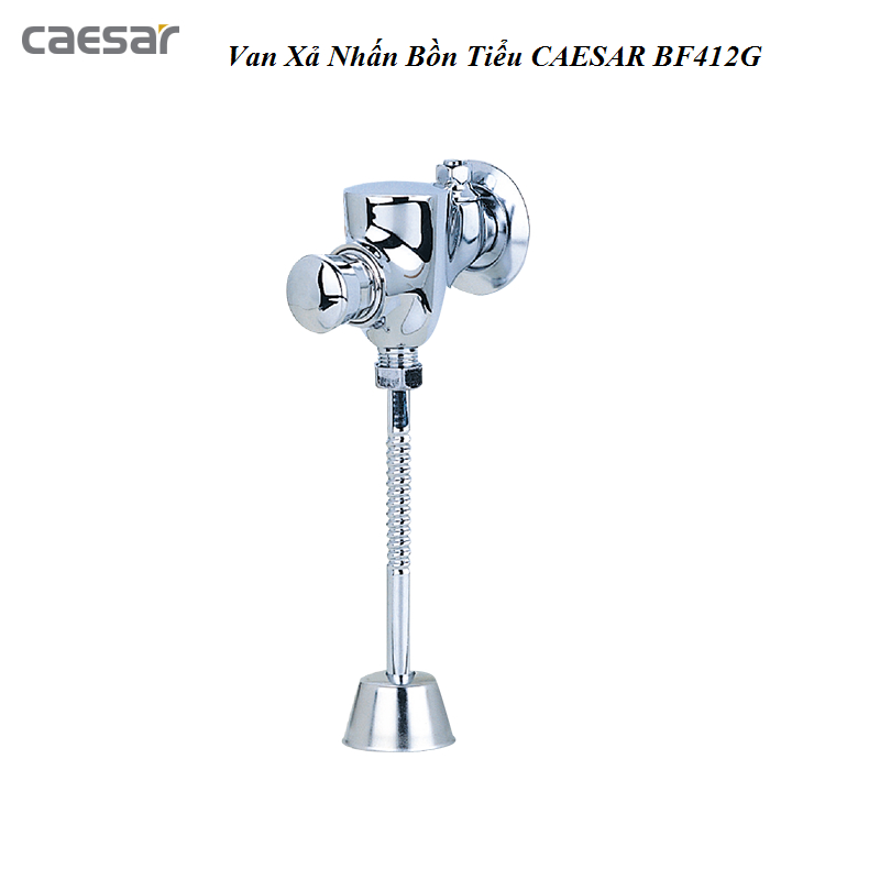ThanhPhatstore - BF412G - CAESAR - Van Xả Nhấn Bồn Tiểu Nam BF412G, chính hãng