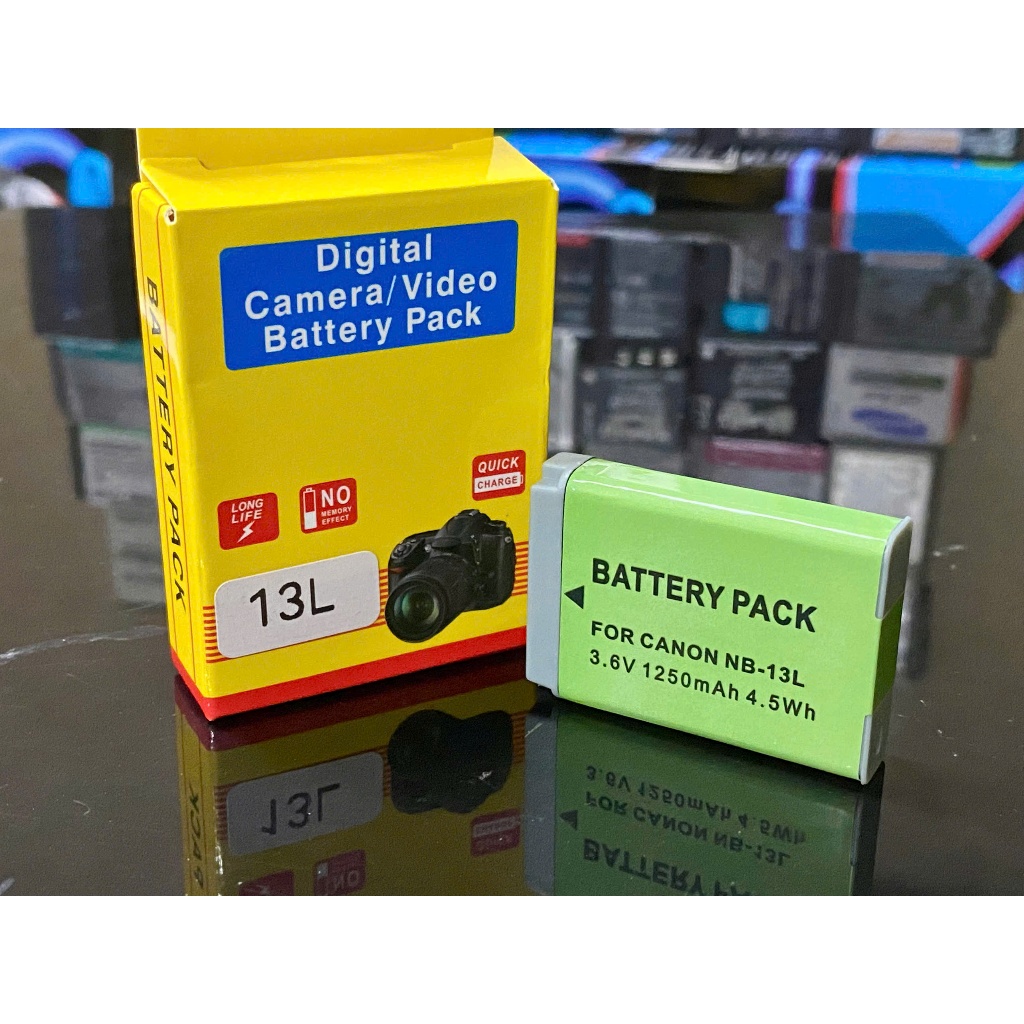 Pin Thay Thế Canon NB-13L Cho PowerShot G7X/G7X Mark II/Mark III, G5X/G5X Mark II, G9X/G9 XMark II, 
