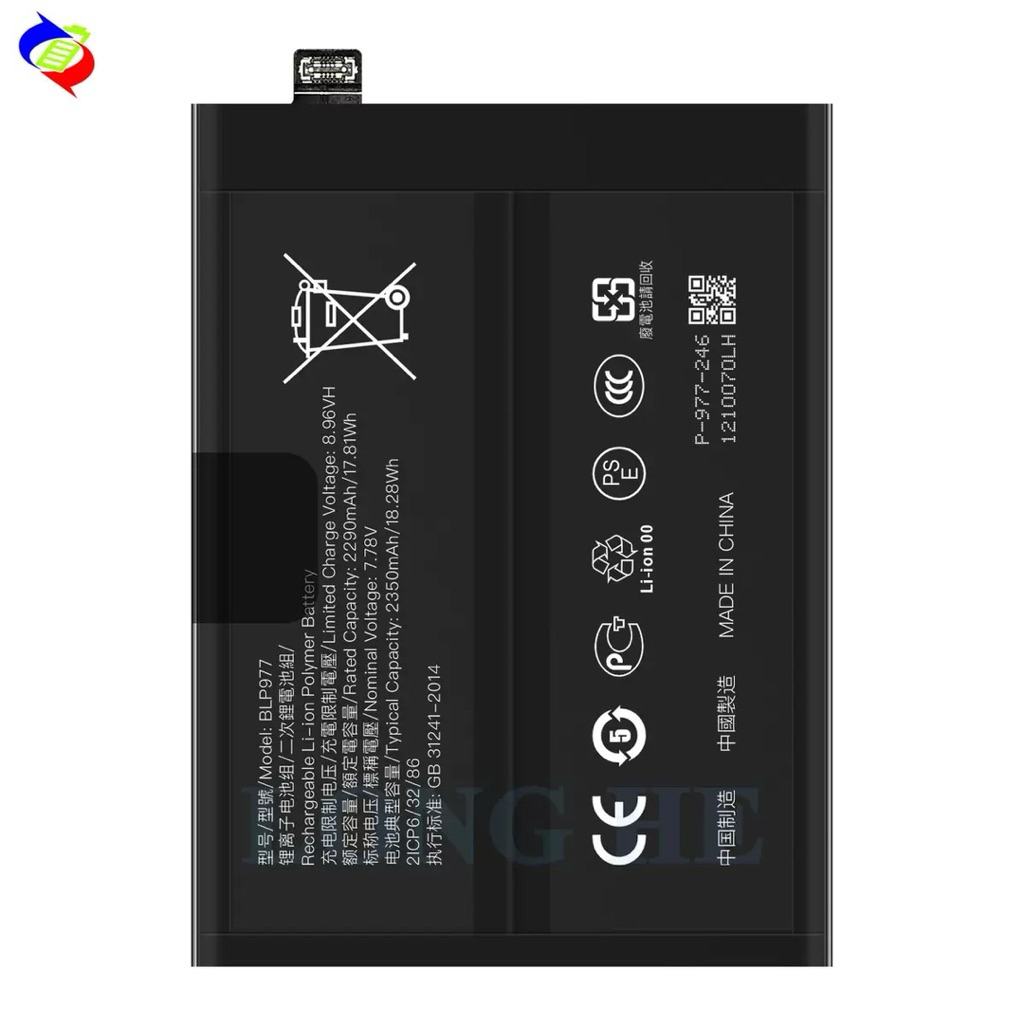 Pin Oppo Reno 9 Pro Plus 5G , BLP977 4580, 4700mAh có bảo hành