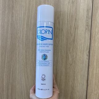 Keo xịt tóc mềm hoặc cứng Glorin 420ml