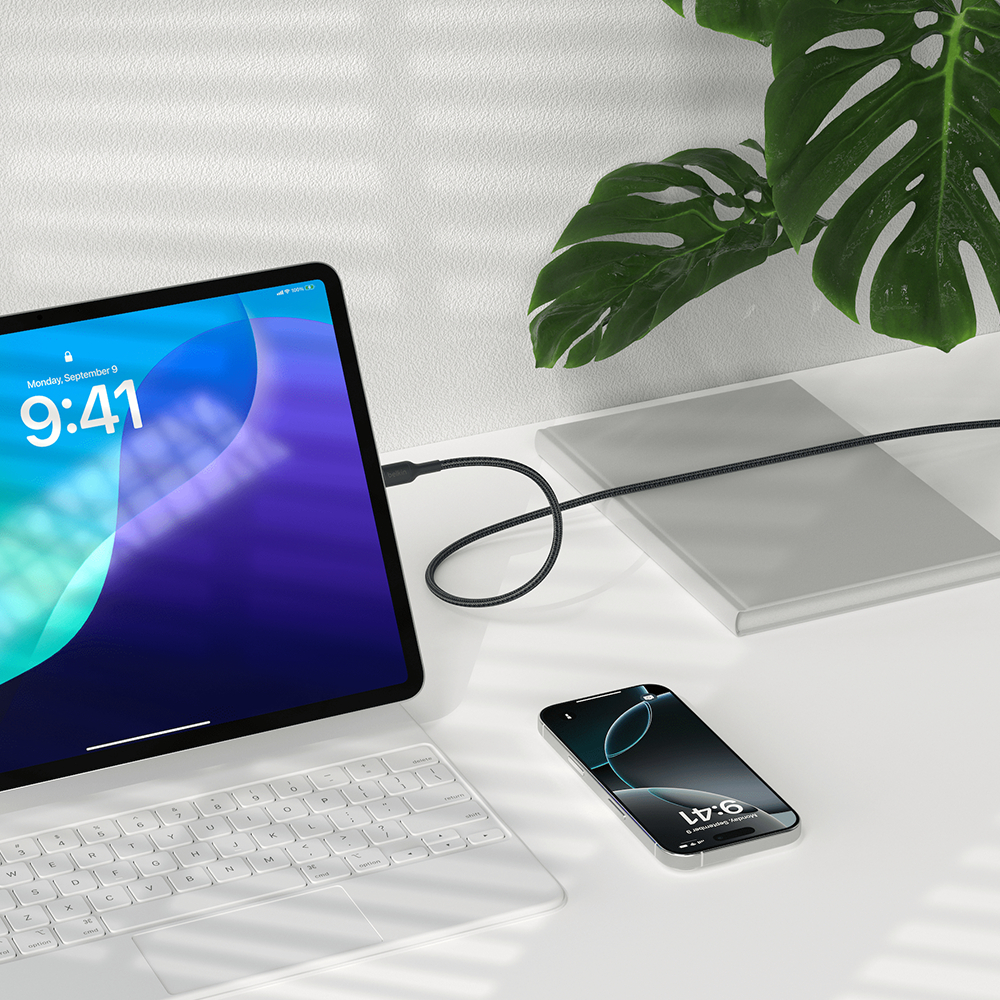 Cáp sạc nhanh Belkin USB Type C - C công suất 60W vỏ dù 1M chuẩn Apple PD siêu bền truyền dữ liệu bảo hành 2 năm | BigBuy360 - bigbuy360.vn