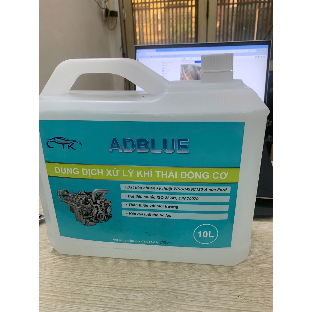 Dung dịch làm sạch khí thải Eco AdBlue Ford Everest chính hãng – Nước xử lý khí thải Diesel DEF Ever