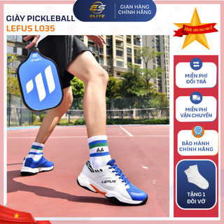 [Hỏa Tốc] Giày Pickleball Lefus L035 Chính Hãng – Đế Cao Su Bám Sân, Chống Lật Cổ Chân, Bền & Êm