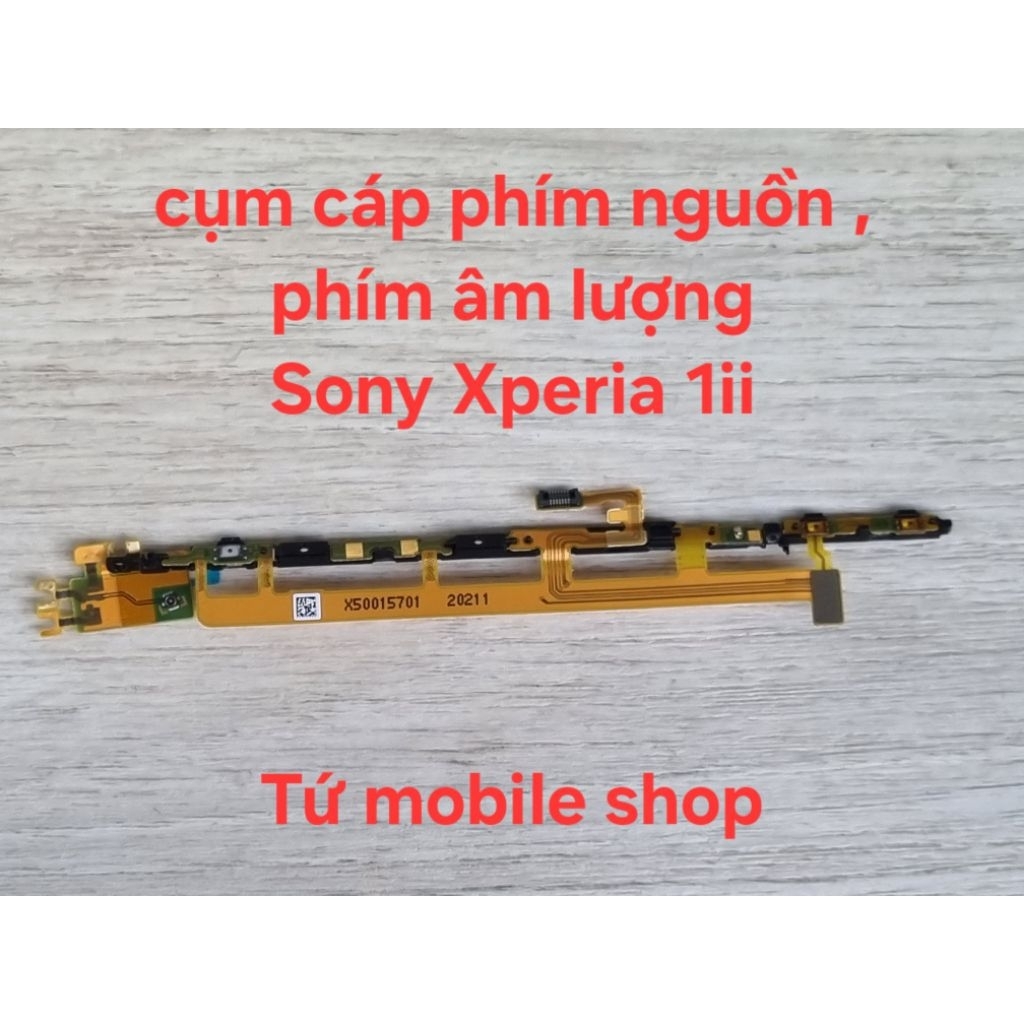 Cụm cáp phím nguồn , phím âm lượng Sony Xperia 1ii (Sony X1 mark 2)
