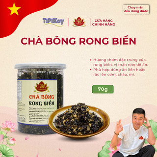 Chà Bông Rong Biển Hũ 70g - Chay Mặn Đều Dùng Được - TiPiKay Shop