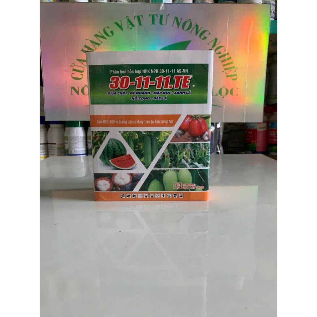 PHÂN BÓN NPK 30-11-11 + TE ( HỘP 1KG ) (CATOSA)