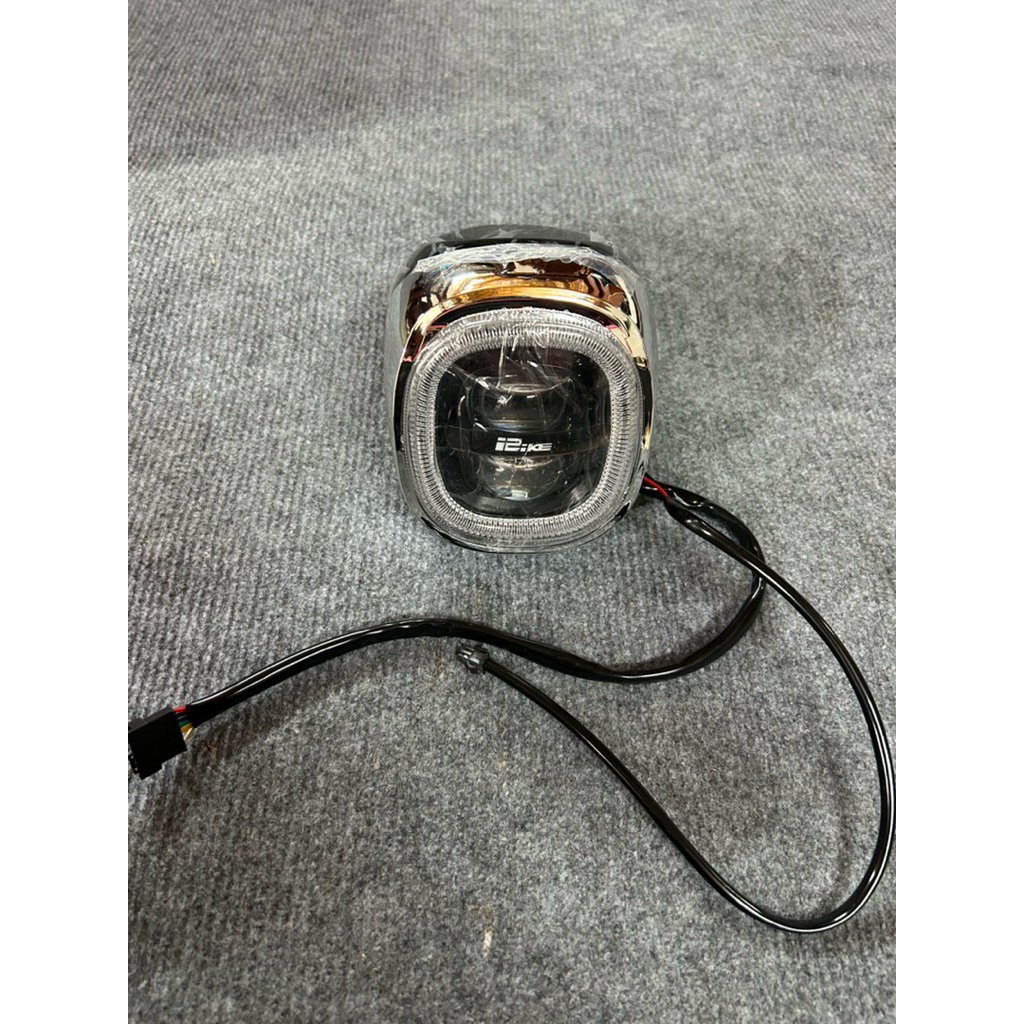Pha đèn LeD xe điện M133, 133S, 133S Plus, Liền đồng hồ, đèn siêu sáng kèm đồng hồ báo pin và tốc độ