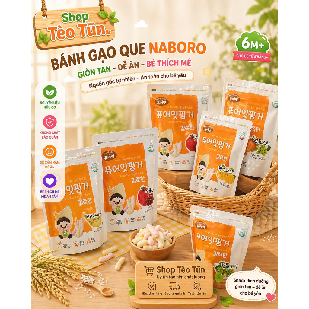 Bánh Gạo Que Hàn Quốc