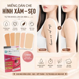 Miếng dán che xăm , che sẹo , thần thánh ( 1 miếng )