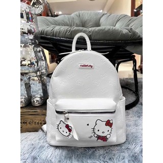 Balo da hello kitty bản mới quai to size 40cm đi học, đi chơi