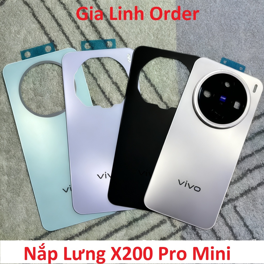 Nắp Lưng Vivo X200 Pro Mini - Kính Lưng X200 Pro Mini ( Linh Kiện )