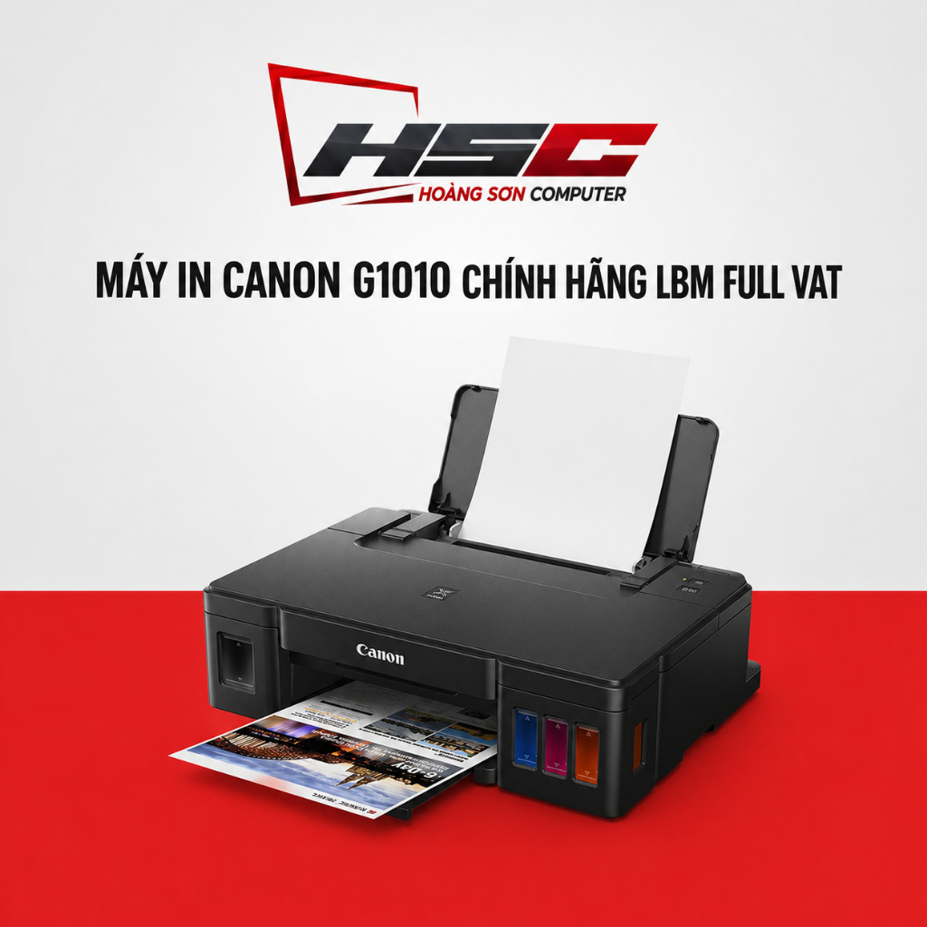 Canon G1010 - Máy In Phun Màu Đa Năng, In Ấn Chất Lượng Cao