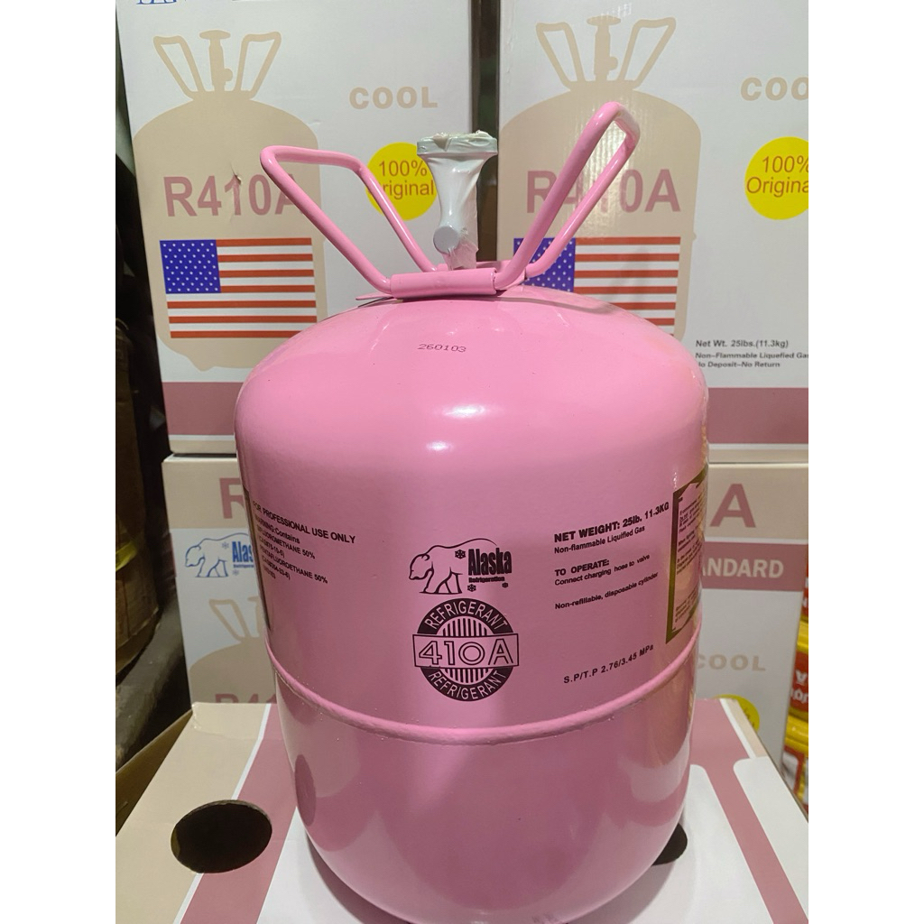 Gas lạnh  R410A dung môi lạnh điều hòa R410A ( KL 11,3kg)