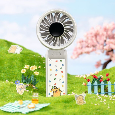 Quạt Cầm Tay Mini Jisulife Life7/Life9 Maltese - 5 Cấp Độ Gió - Pin 5000mAh - Dùng đến 12h - Chính hãng - BH 12Tháng