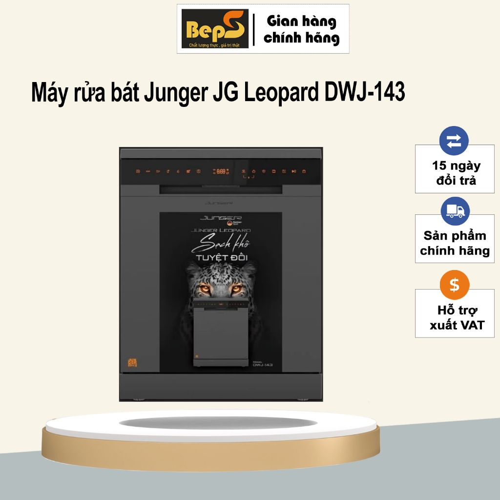 Máy rửa bát Junger JG Leopard DWJ-143