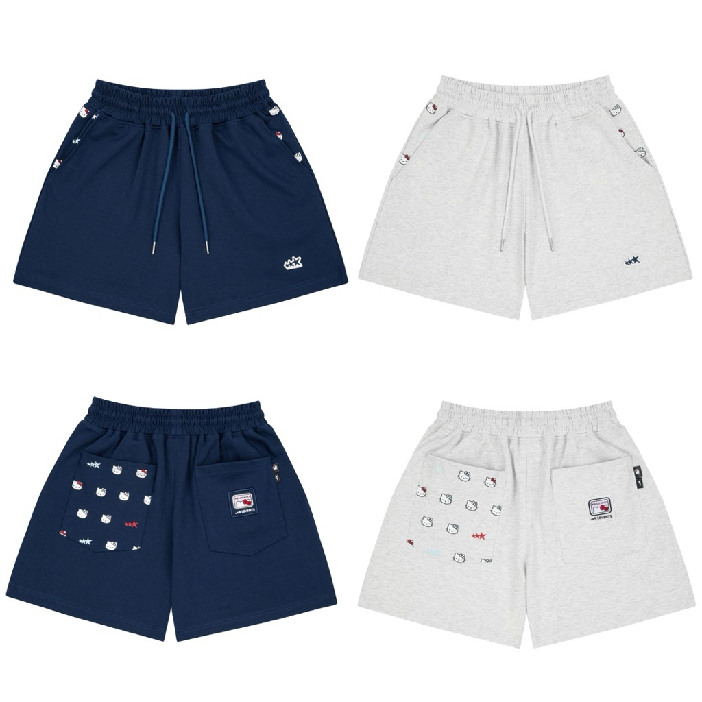 Levents® x Hello Kitty | Emoji Pattern Shortpants