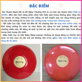 Chuông báo cháy 6 inch 24V GST-JL có kiểm định