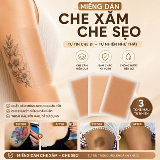 Miếng dán che xăm , che sẹo , thần thánh ( 1 miếng )