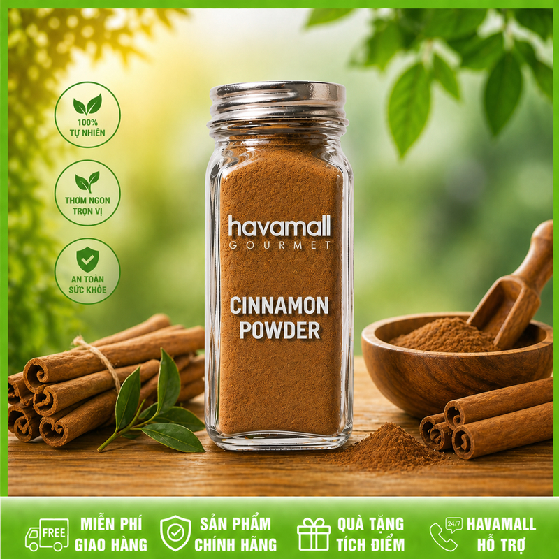 [HÀNG CHÍNH HÃNG] Bột Quế - Cinnamon Powder
