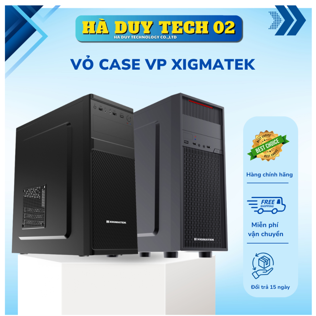 Vỏ Case VP XIGMATEK XA-20(ATX),XA-22(ATX),XS-25(M-ATX),XS-29(M-ATX)-ChínhHãng-Bảo Hành 12T-HaDuyTech