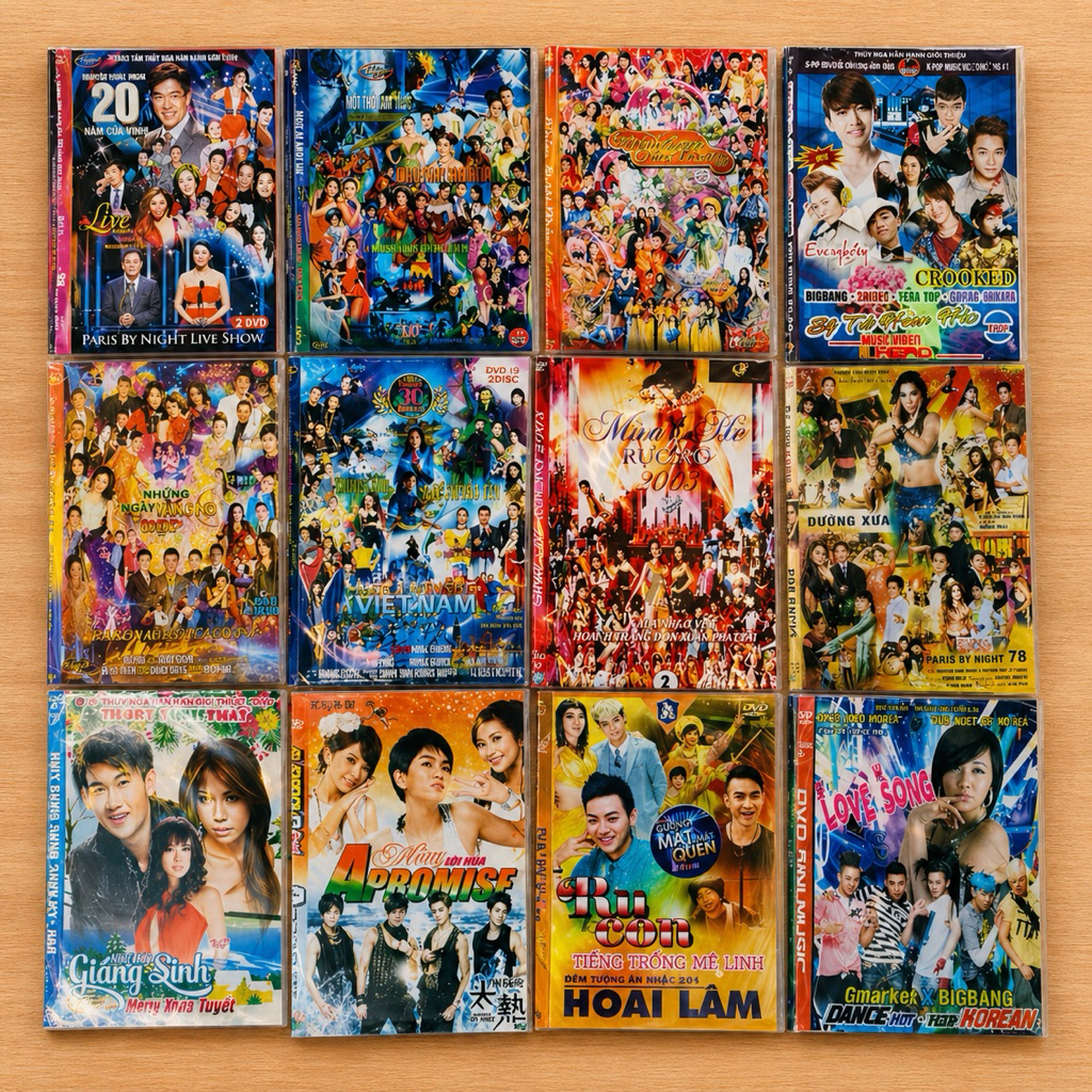 Dvd Ca Nhạc Nhiều Thể Loại (1)