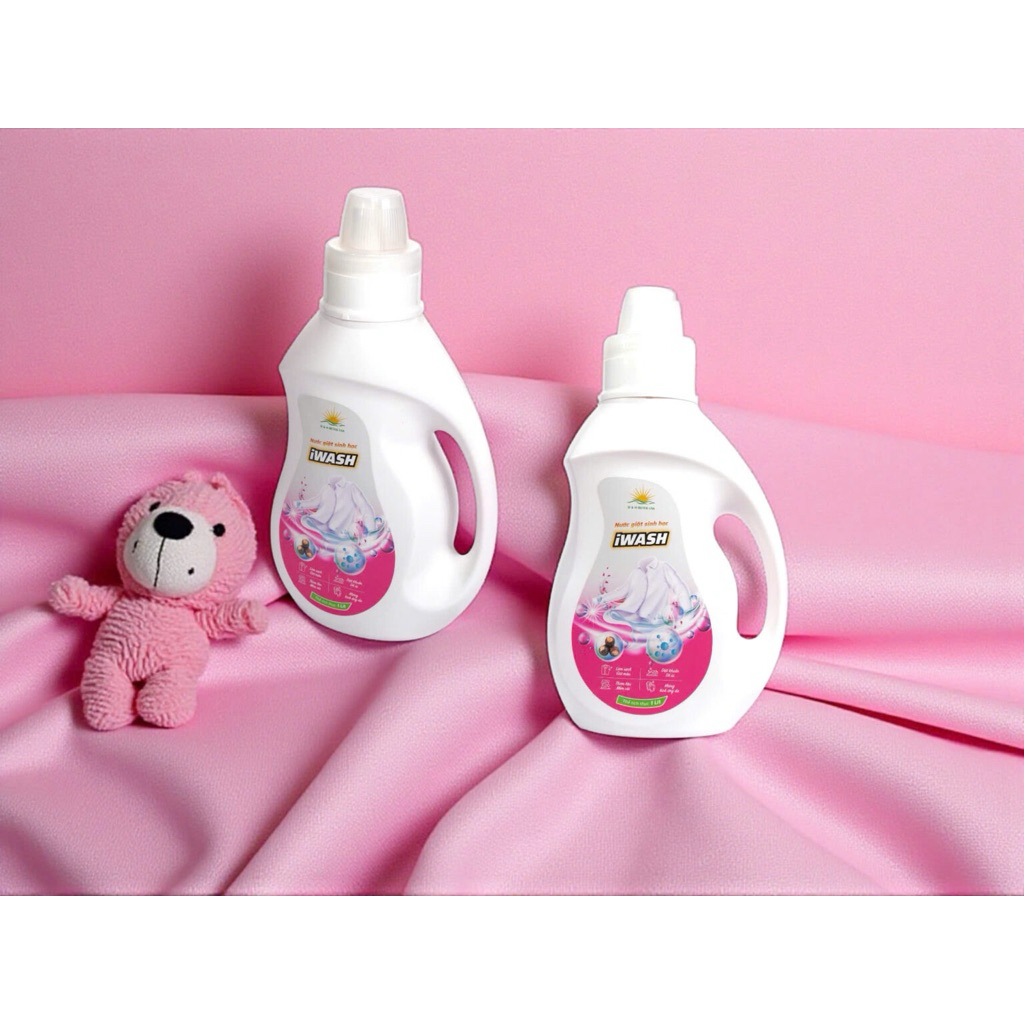 Nước Giặt Sinh Học IWASH (màu hồng)