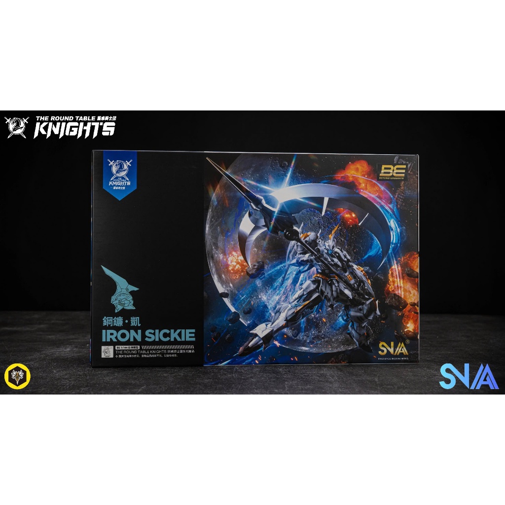 Mô Hình Lắp Ráp SNAA RG BE 1/144 IRON SICKLE (tặng kèm decal nước) (SC-007) The Round Table Knights 