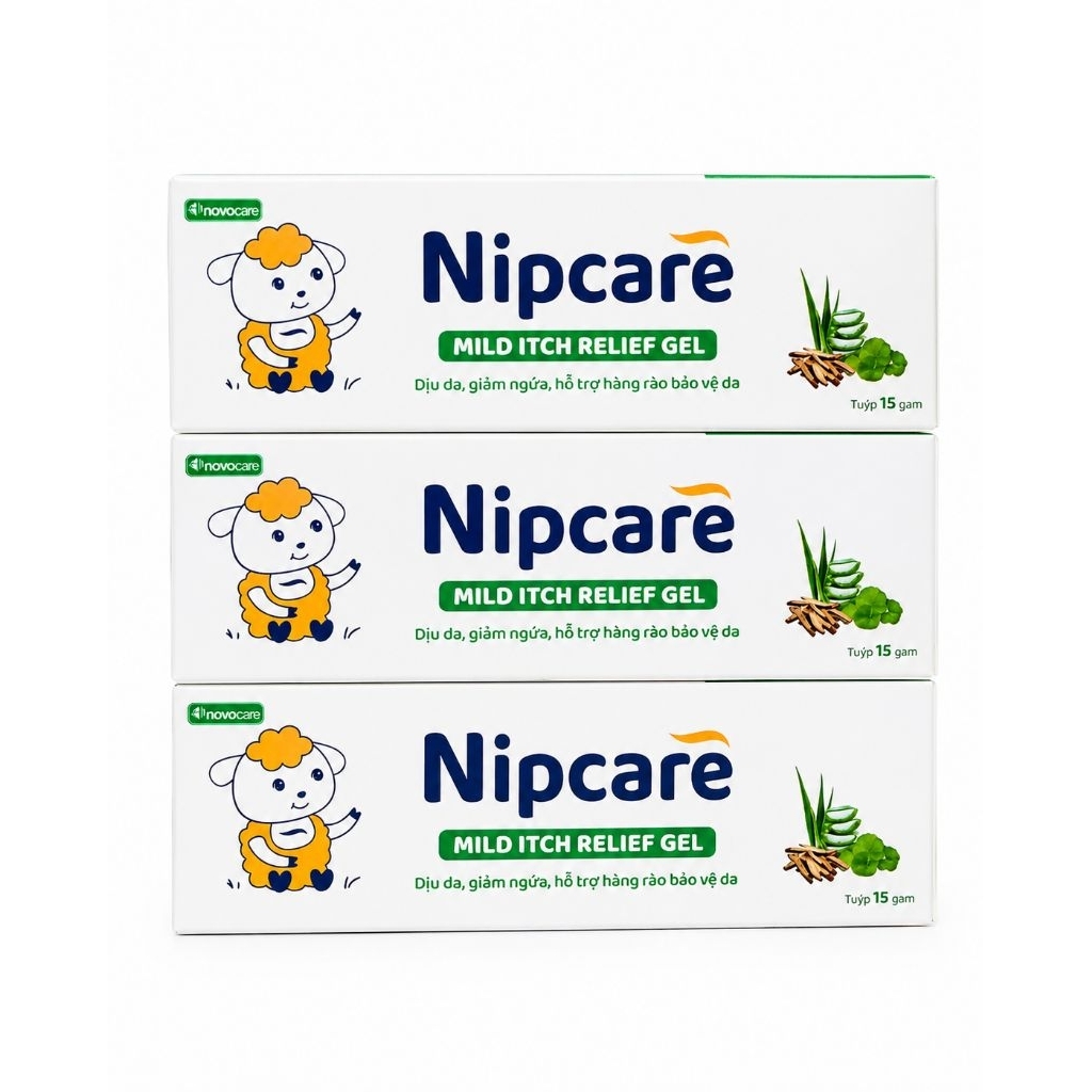 Gel bôi giảm viêm ngứa Nipcare